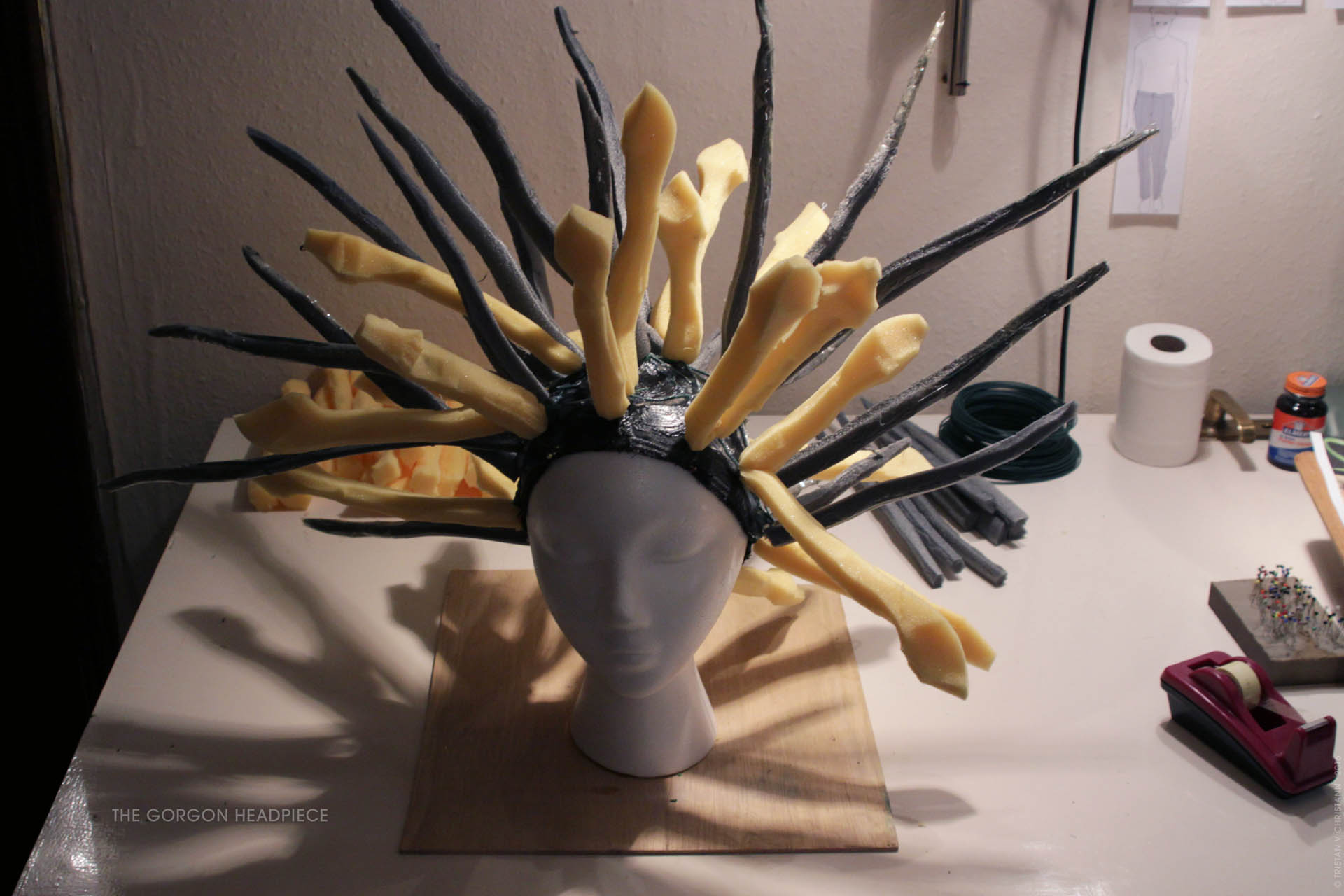 The Gorgon headpiece II